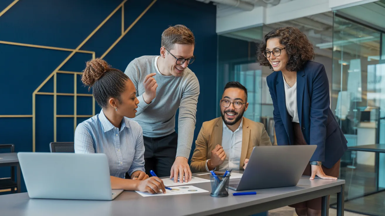 L'équipe DigiPro Access en pleine collaboration